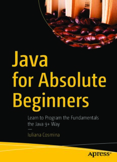 Libro Java for Absolute Beginners PDF